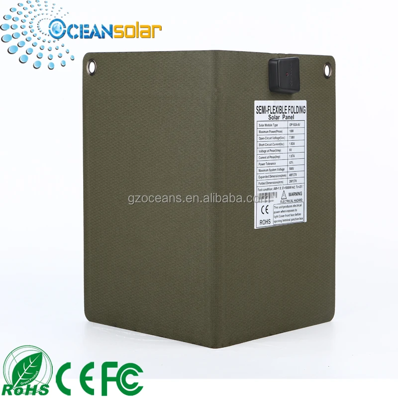 
Ocean Solar Panel Charger for Laptop Mobile Phone Charger Folding Solar Charger 