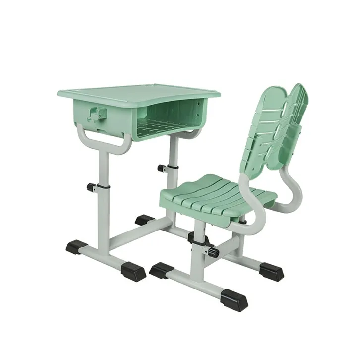 
School adjustable table and chair plastic school furniture sets 