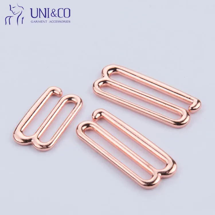Bra Hook Clasp Rose Gold Slider for Underwear Accessories