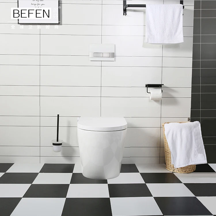 China supplier sanitary ware automatic electric back to wall ceramic smart intelligent toilet