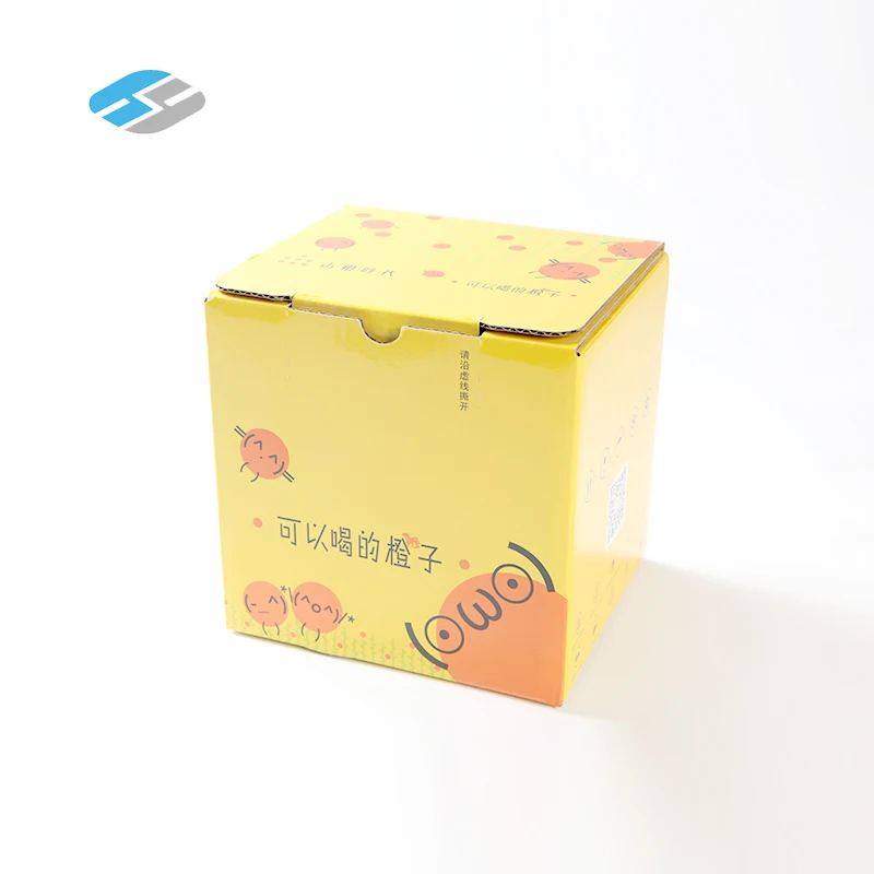 China corrugated fruit export carton recyclable fresh fruit packing box