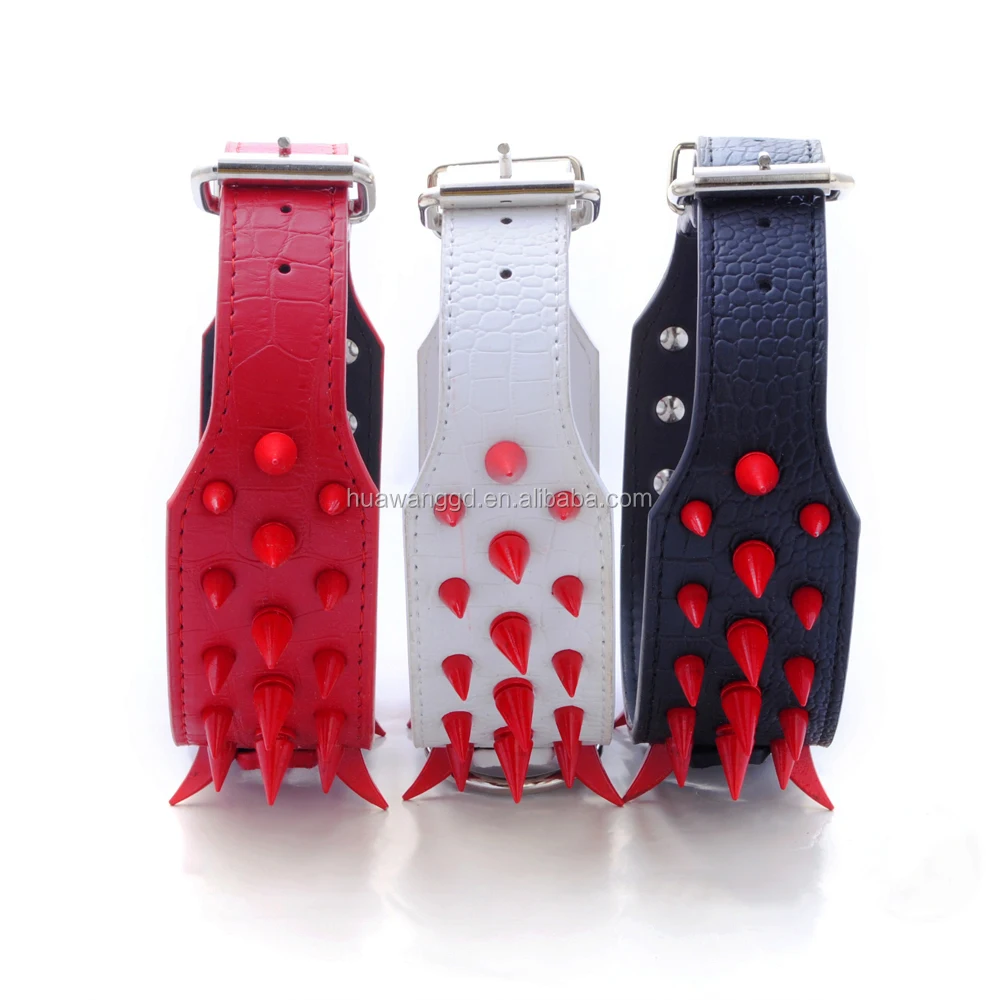 China Pet collar Supplies 2 Inch Spike Dog Collars For Large Dog Spiked Collar