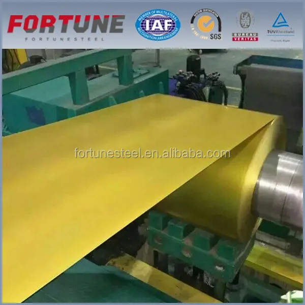 предварительно окрашенного катушки оцинкованной стали