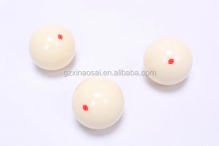 Billiards 6 Dot Pool Cue Training Cue Balls 57mm Marble Billard Cue Pool Ball