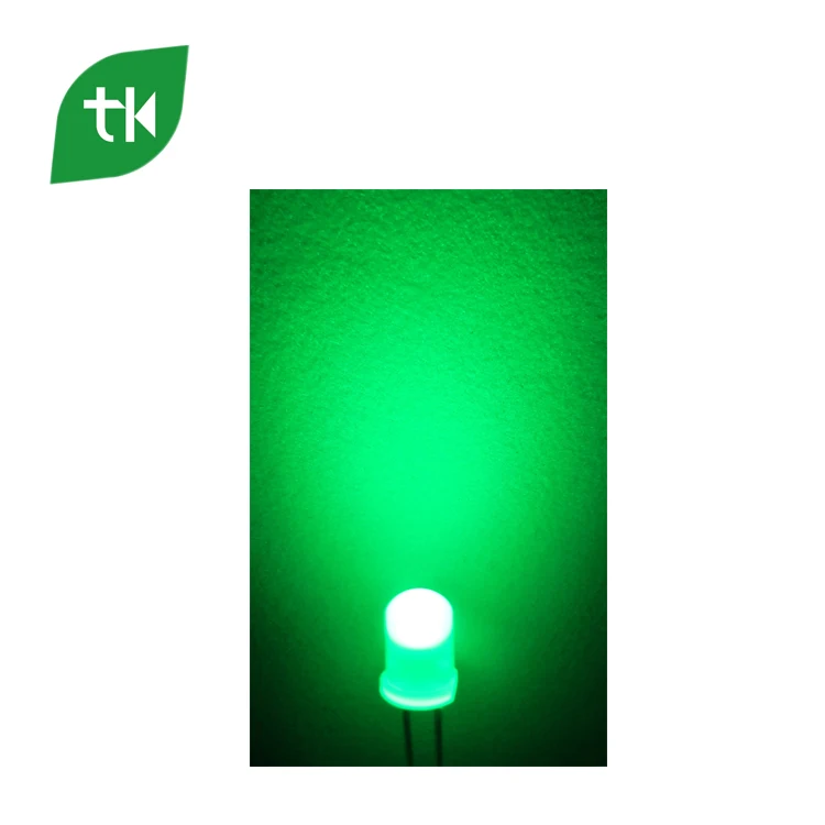 High reliability and long life 1.5v 3mm led diode