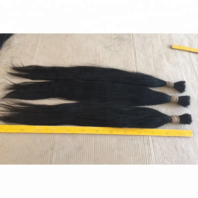 100% loose 1 kilo virgin human hair bulk extension wholesale suppliers
