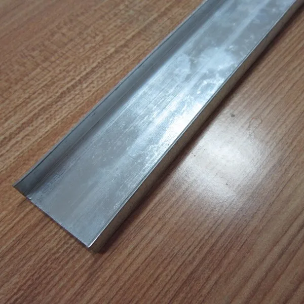 metal stud and track metal furring channel sizes