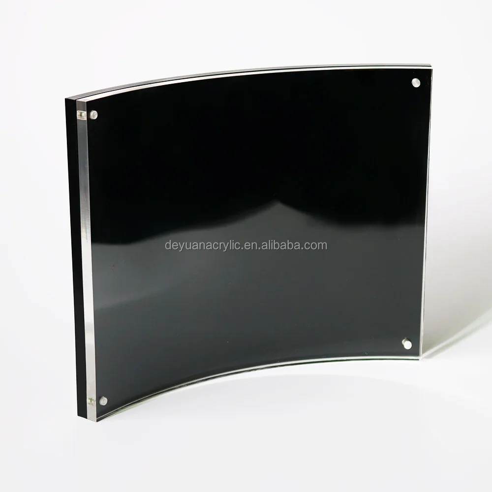 Transparent Acrylic Magnetic Photo Frame / Camber Pictures Frame