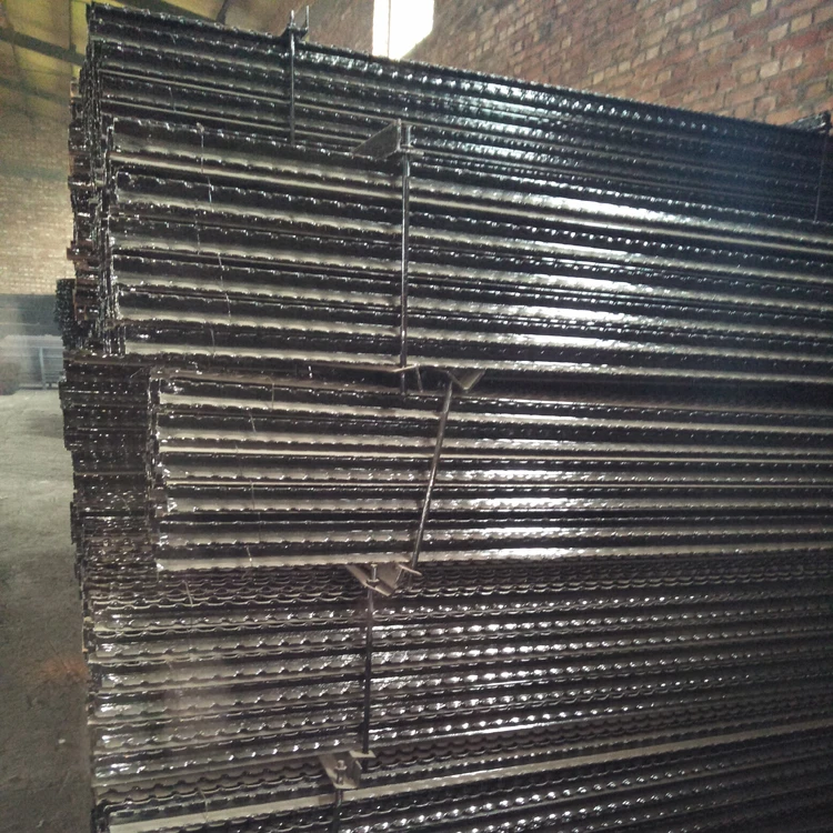 6ft 8ft Long 1.58 1.86 kgs black  Bitumen Farm Fence Support Post Australia Star Picket Y t post Fence Post wholesale for sale