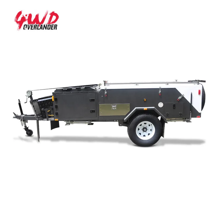 100% Australia Standard Auto Open Rear Folding Off Road Camper Trailer for Sale