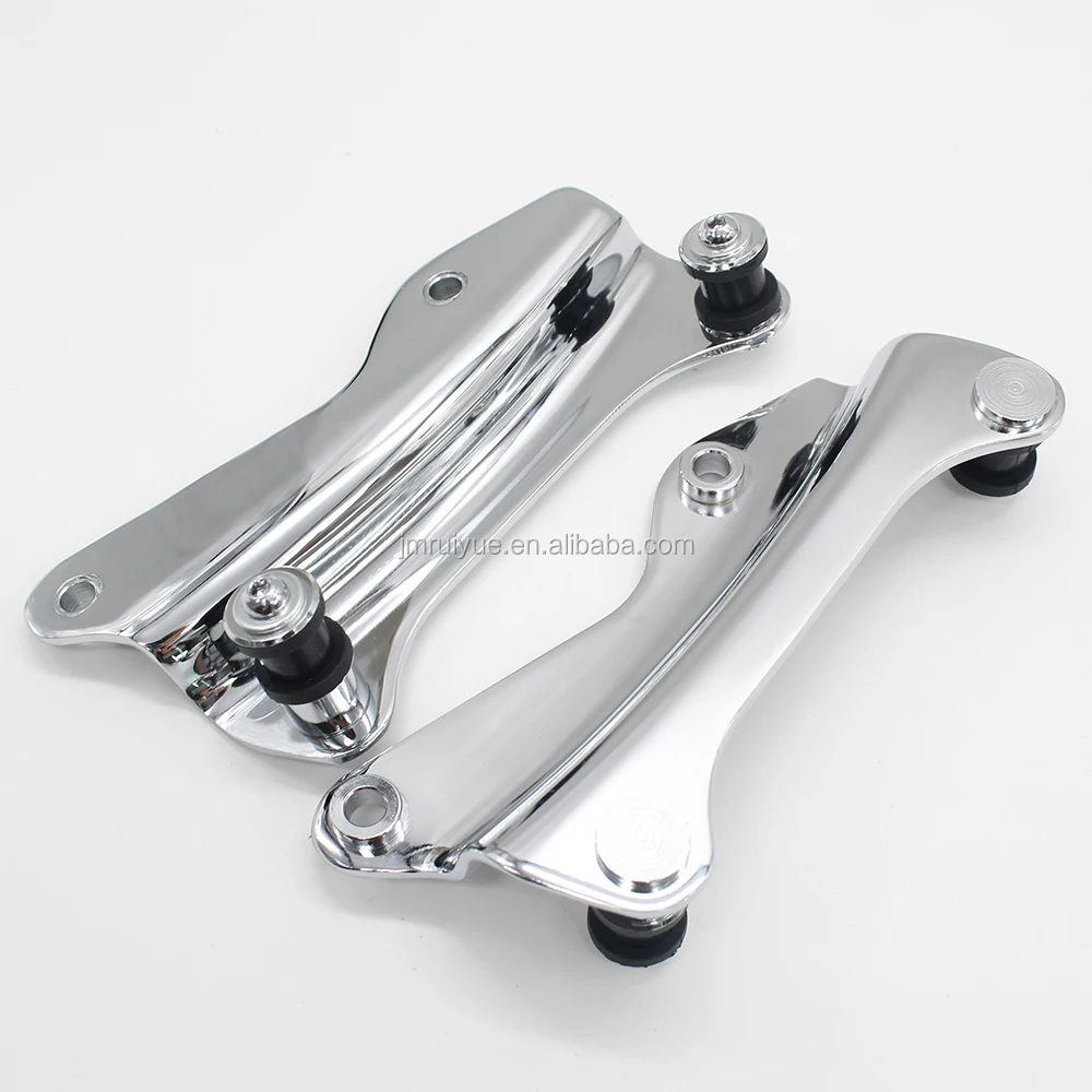 
High Quality Billet Aluminum LX7 Chrome 4 Point Sissy bar tour pak Docking Hardware For Harley Touring 14-UP 