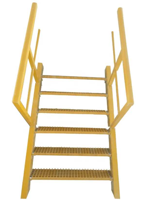 FRP Industrial Platform Ladder/Fiberglass ladder