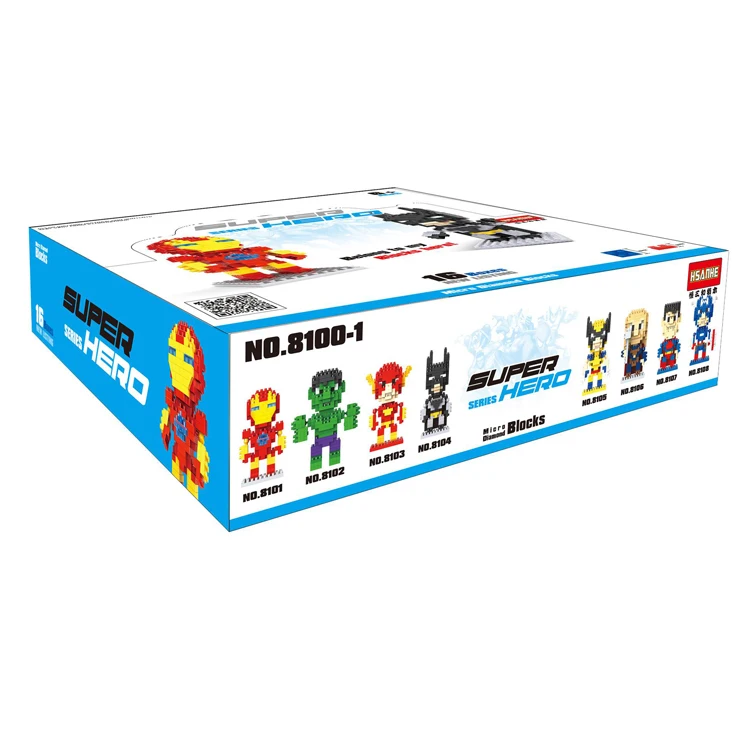 China wholesale 1550pcs nano intellect construction diy building block toy