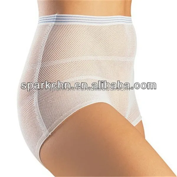 healthy mesh hospital disposable lady underwear