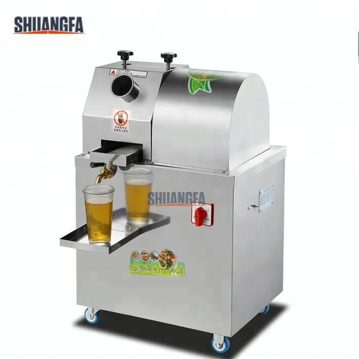 Низкая цена Электрический сахарного тростника соковыжималка машина