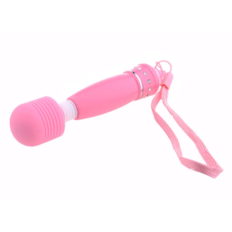 Mini handheld cordless wand massager powerful wand vibrator with hanging set travel gift electric massager