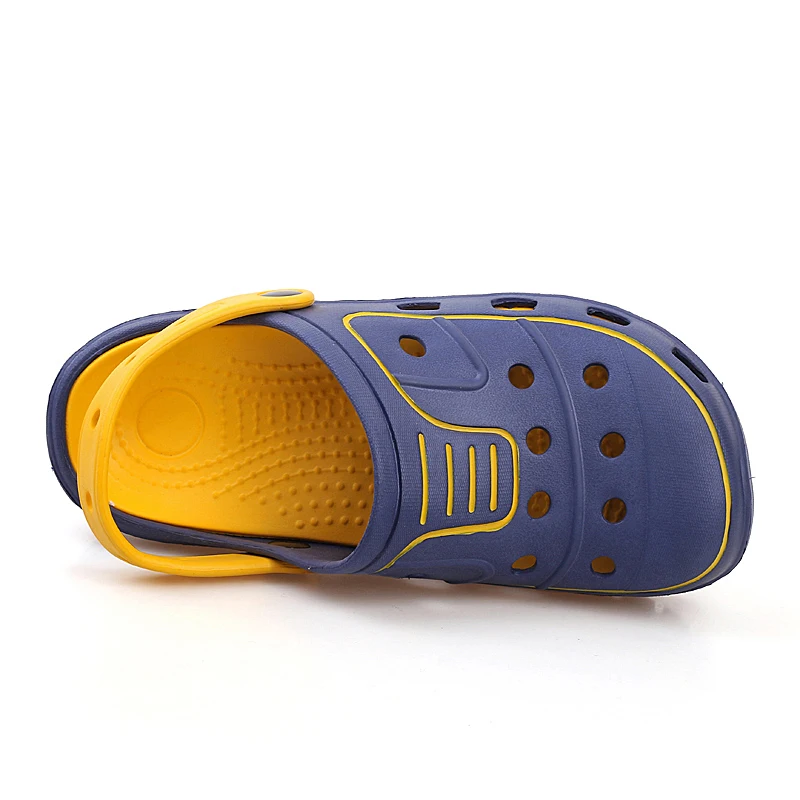 YT обувь для мужчин сад Сабо обувь быстрое высыхание шлепанцы на плоской подошве