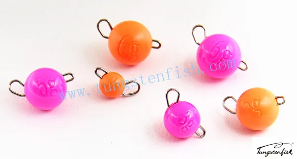 
Wholesale tungsten cheburashka fishing weight 