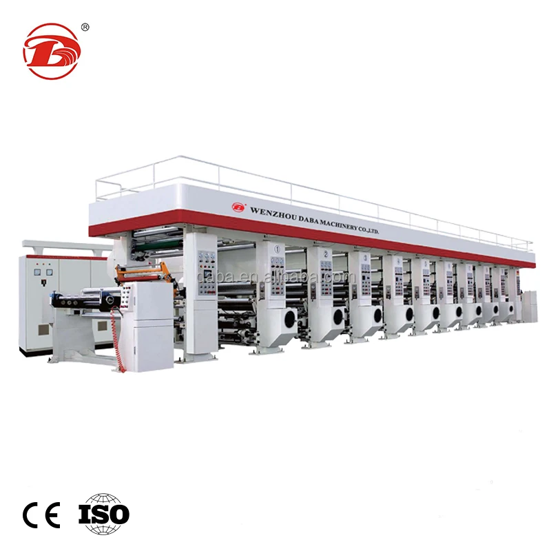 Высокоскоростная ротогравировальная печатная машина DABA