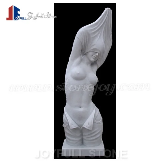 
Modern Marble art Sculpture carvings nake lady Figure Statue 