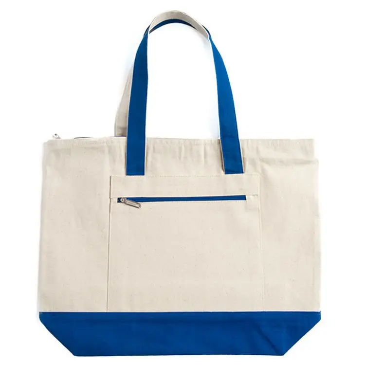 Wholesale Cheap Reusable Oversized Nature Cotton Economical practical Shopping Tote Bag