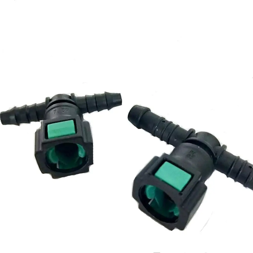 PA3 PA6 PA12 6.3-90/180 Fuel steam hose/oil hose connector