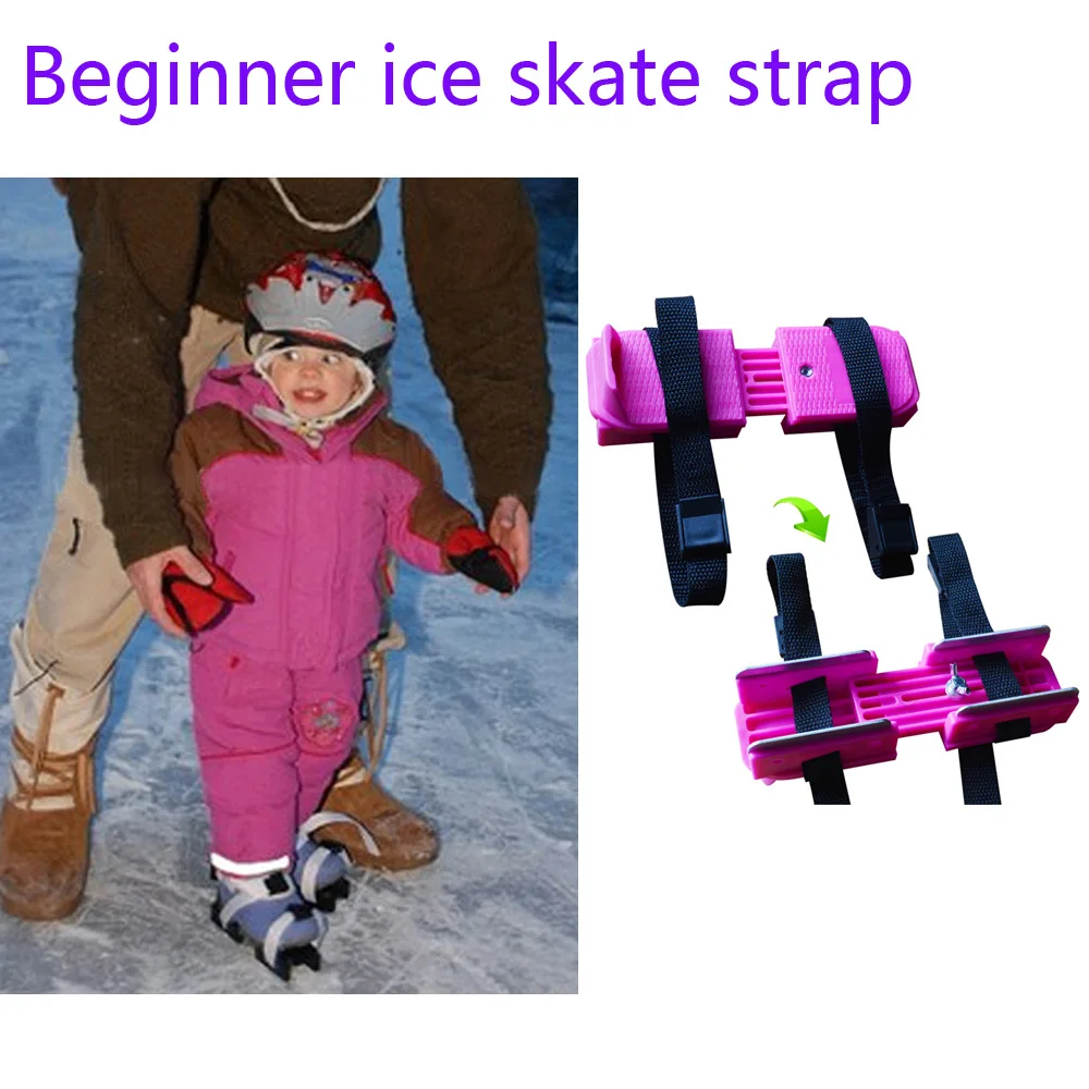 Kids Skates Adjustable Double Runner Skating Beginners Child Bob Skatestoddlers and Small Children