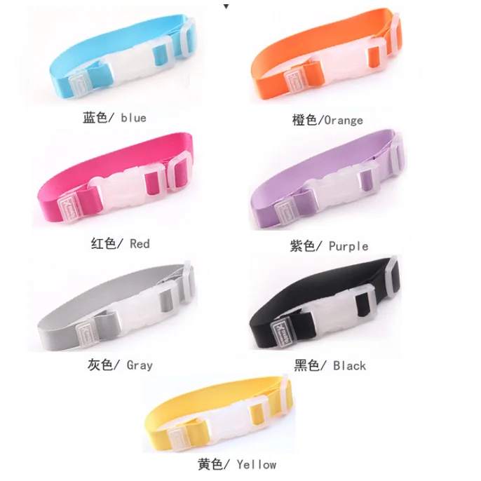 Заказ Нового продукта рекламных polyeser замок ремешок для багажа, регулируемый Ремешок Для Багажа пояс с вашим логотипом