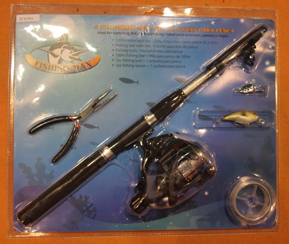 New style Fishing line and telescopic surf fishing rod