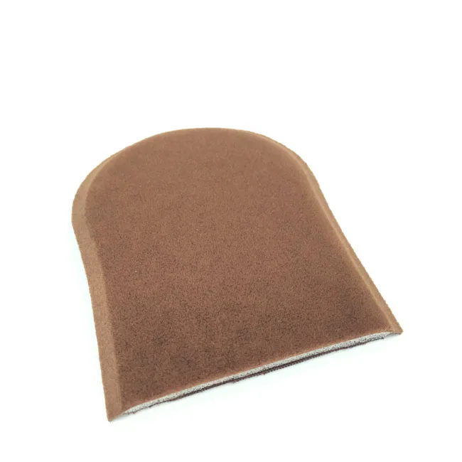 Small tan mitt for face