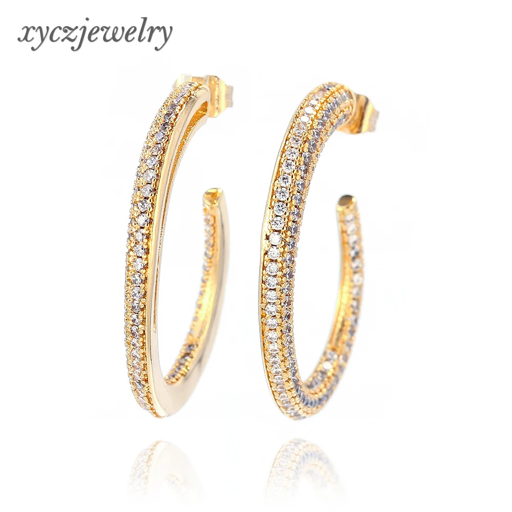 Xingyu jewelry bridal gold plated luxury white crystal for wedding women jewelry set 2021