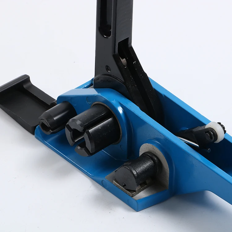 JPQ19R Manual Tensioner 19mm Wire Buckles Ratchet Cord Strap Polyester Strapping Tool With Nose