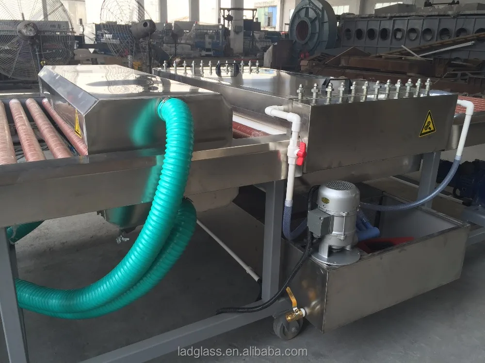 Fast Dry Horizontal Hot Air Dryer Glass Washing Machine