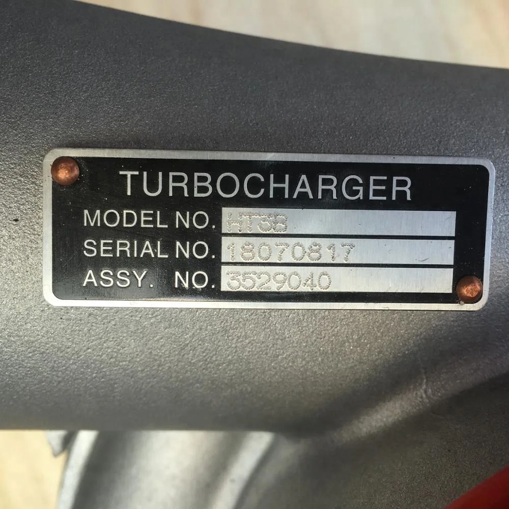 Construction machinery parts NT855 engine spare parts Turbocharger 3529040