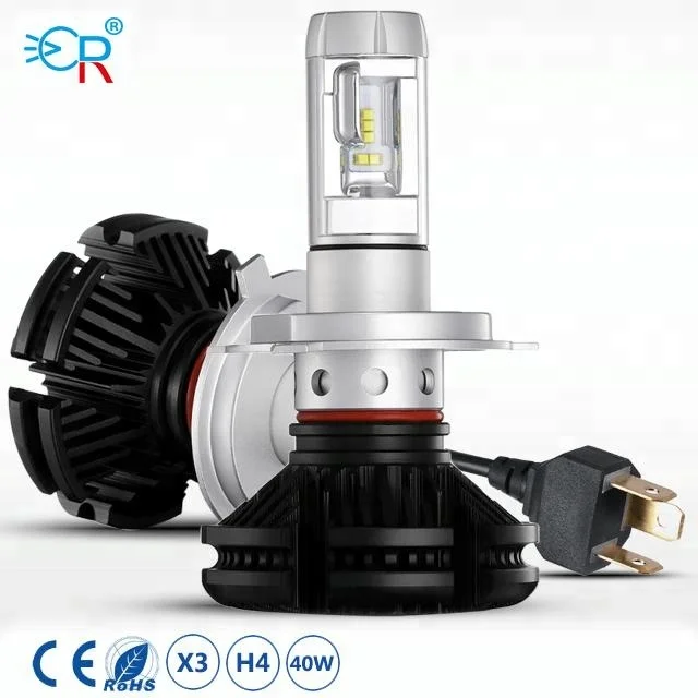 
MACAR Auto Lighting System H4 LED Bulb Car Head light 