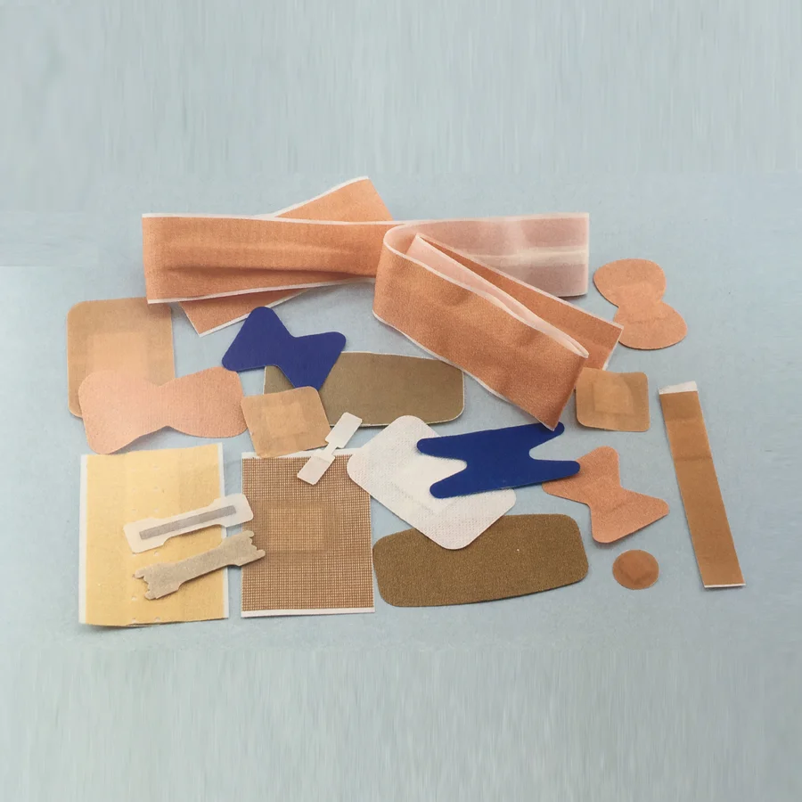 Elastic Plain Cotton Non-Woven Fabric First Aid Bandage Wound Plaster