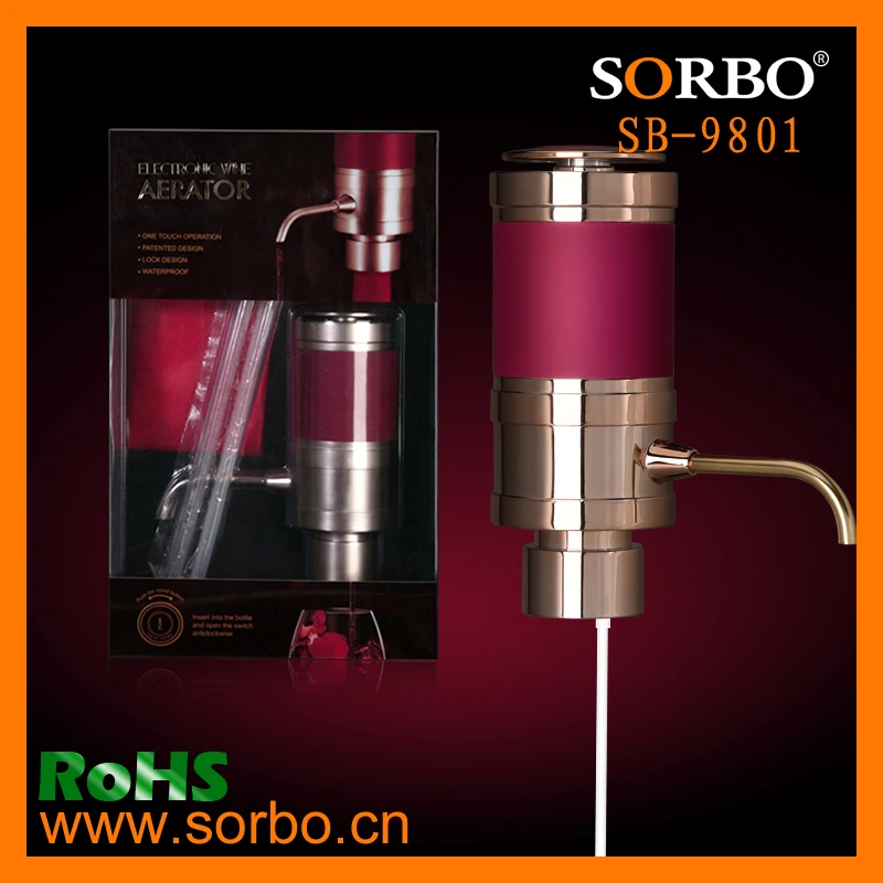 Electric Wine Aerator Dispenser B-9801 Battery tap type Wine decanter
