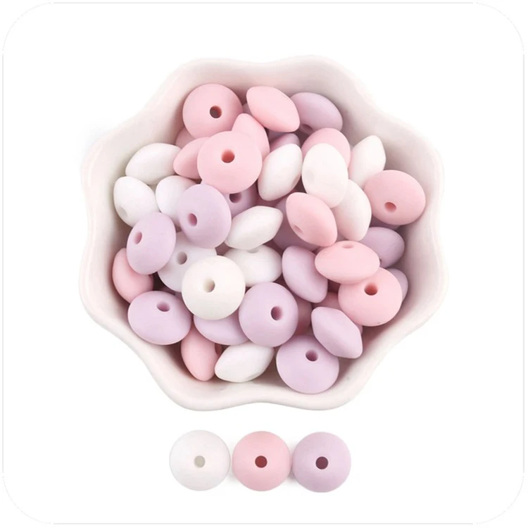 
Baby Silicone Teether Teething Beads Wholesale 