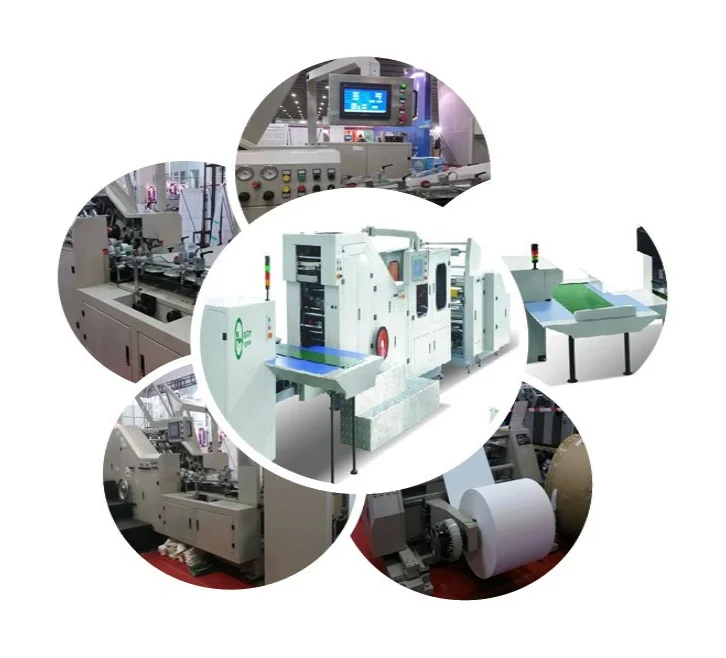 Линия по производству блестящих бумажных мешков