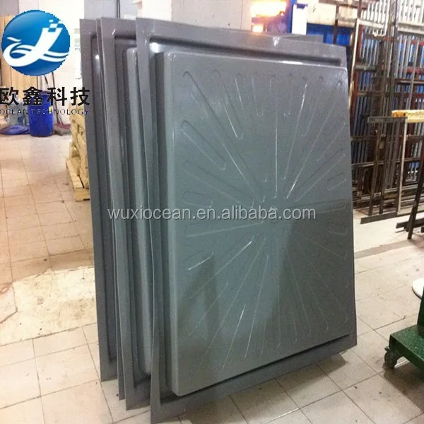 Толстый квадратный термоформированный большой пластиковый лоток