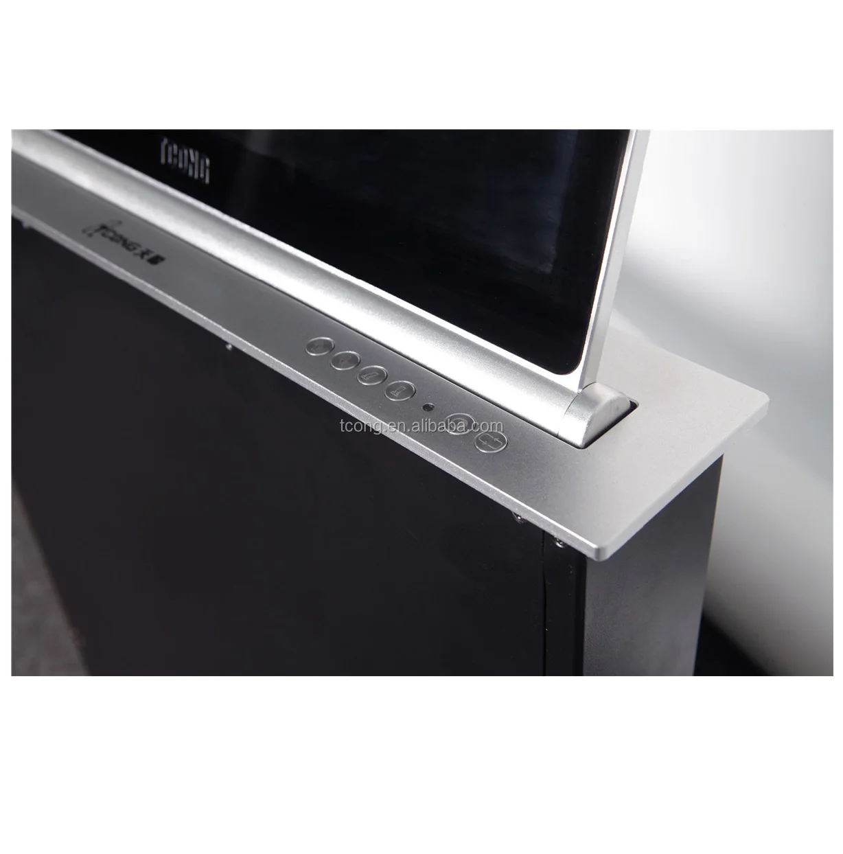 Aluminum alloy Motorized Monitor Lift For Meeting Room