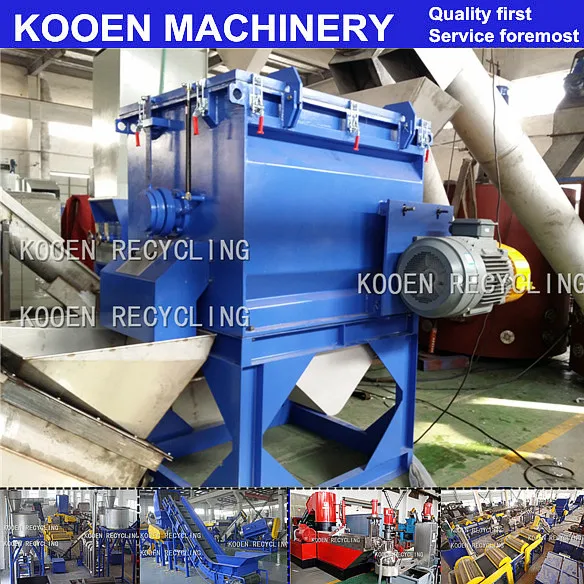 Торговая гарантия KOOEN, лидер продаж, машина для переработки пластиковых бутылок с минеральной водой
