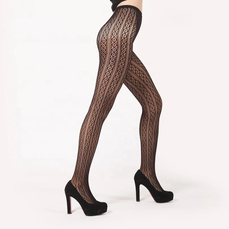 Spandex / Nylon Material and Pantyhose / Tights Product Type Rhinestone stockings