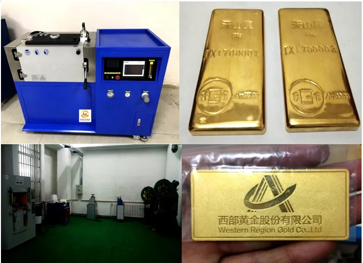 Gold Jewellery Vacuum Ingot Casting Machine