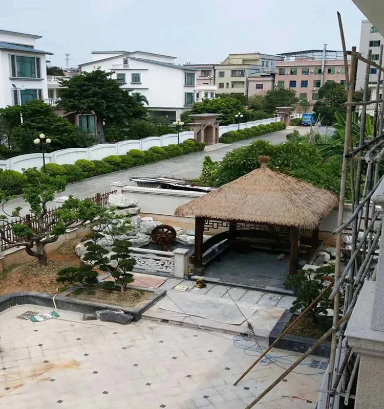 Free Sample High quality Outdoor decoration Artificial Thatch tile roof top tent