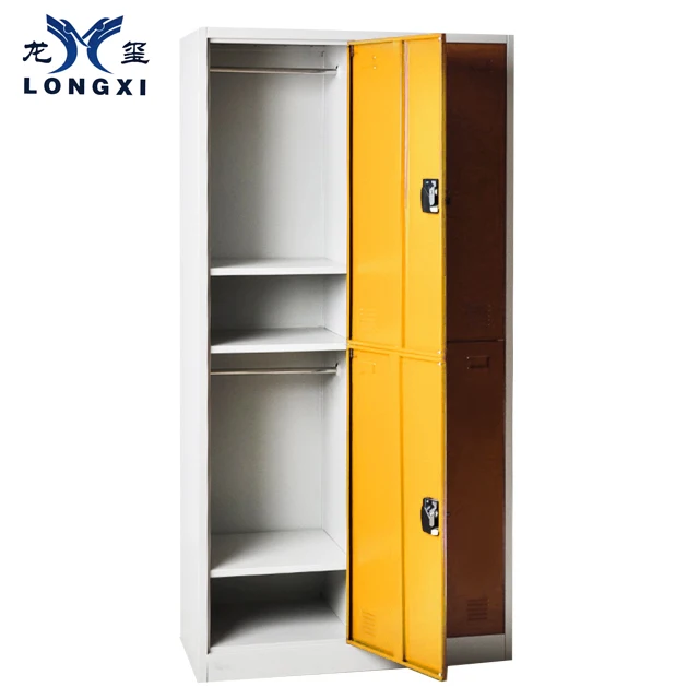 steel almirah designs with price clothes wardrobe 4 doors locker