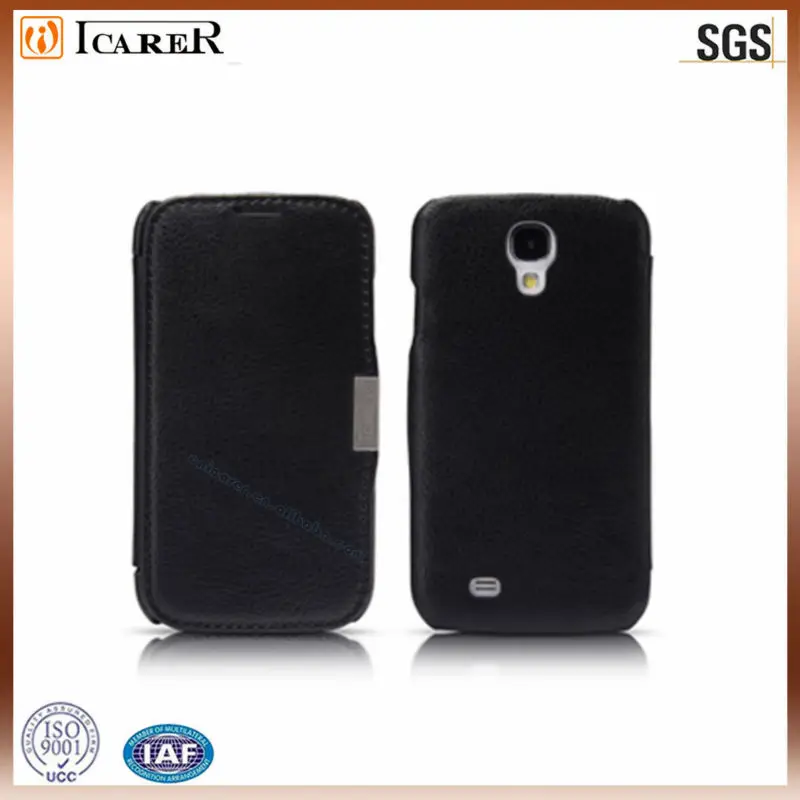 Китай производитель лучших кожаный чехол качества для Samsung s4