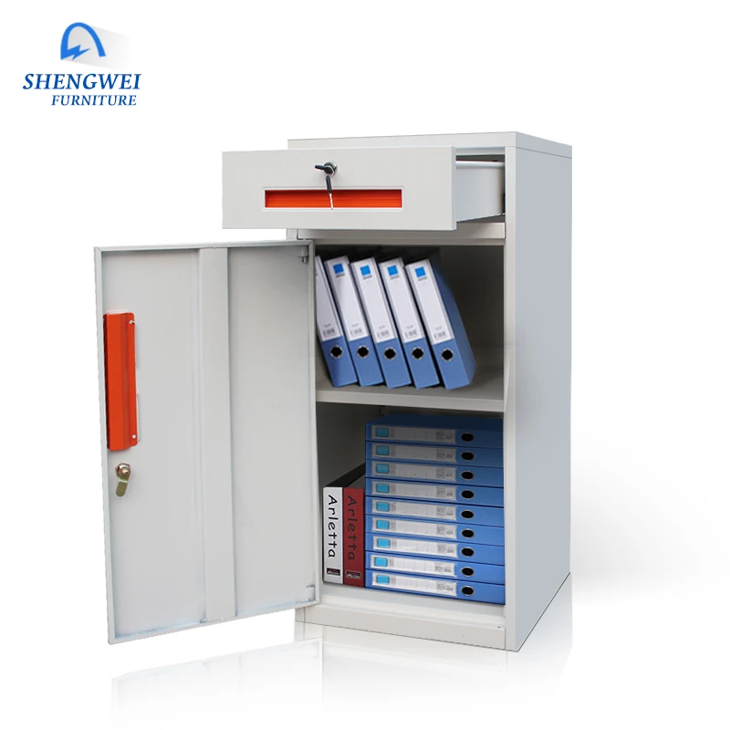 Luoyang new office storage 3 sections combination file cabinet vertical steel drawer cabinet