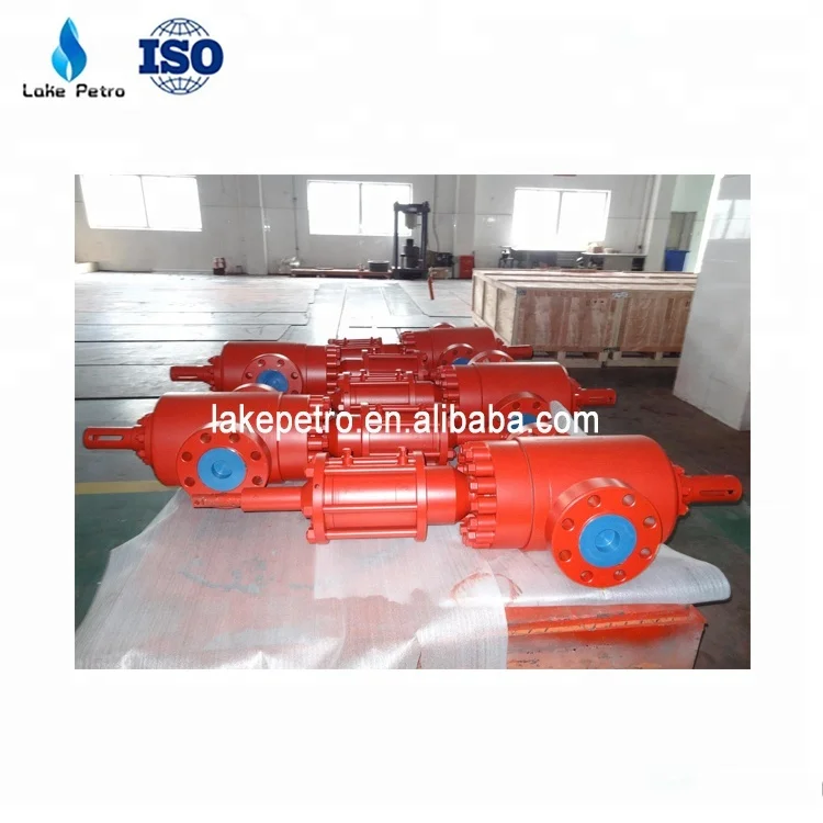 
7 1/16 FC flange type hydraulic gate valve with balance stem 