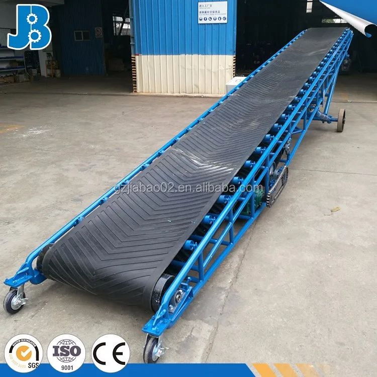 
Truck Loading/Unloadinig Rubber Mobile Belt Conveyor with Adjustable Speed and Direction with CE certificate 